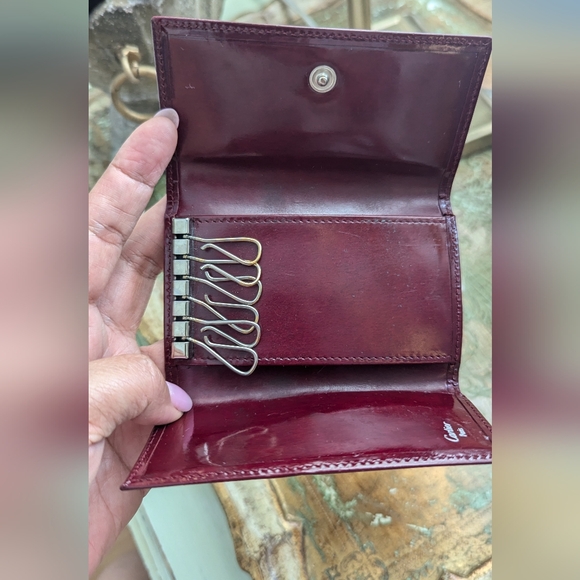 Cartier leathear 6 key ring holder - Picture 3 of 8